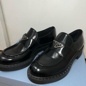 Prada Leather Loafers